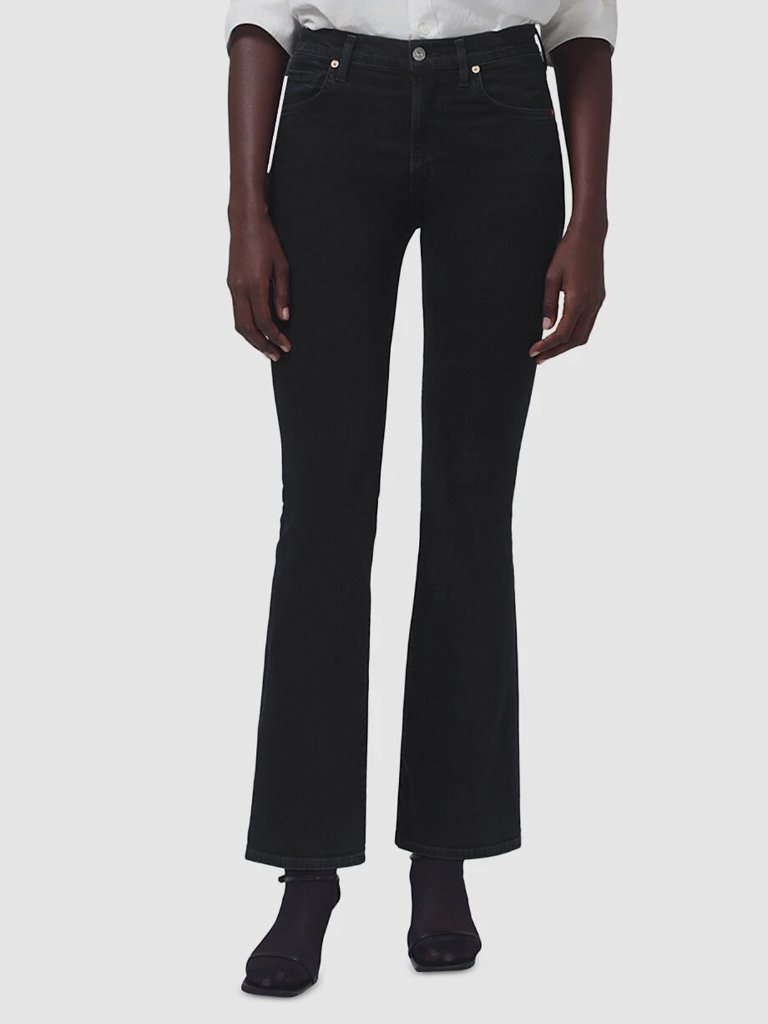 Emmanuelle Low Rise Bootcut 30" Jeans | Citizens Of Humanity | 23 | Black